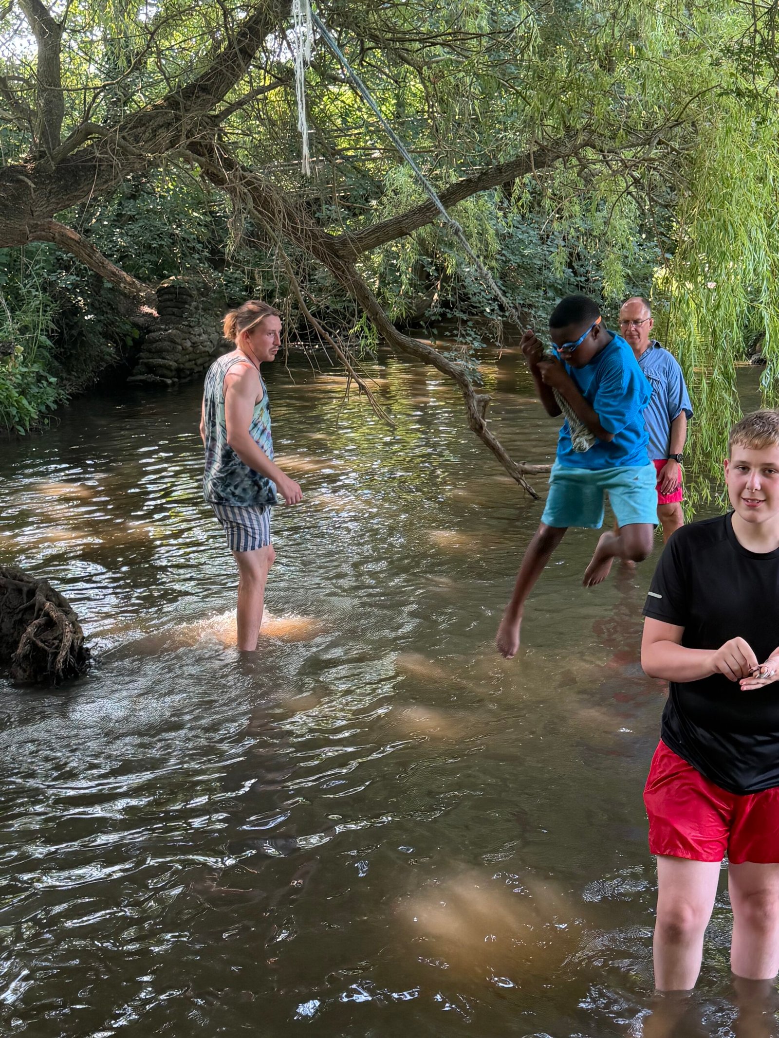 Cooling off at The Belsteads