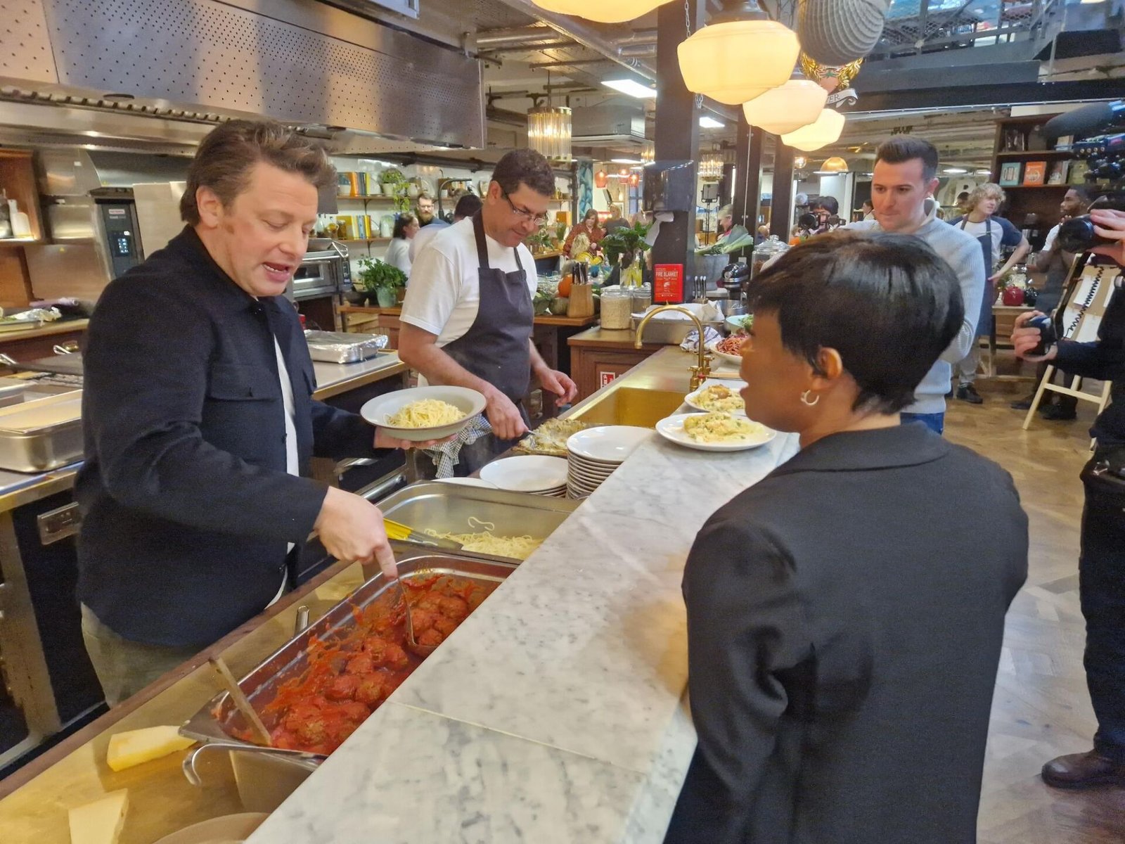 Jamie Oliver awards and Owen’s work experience