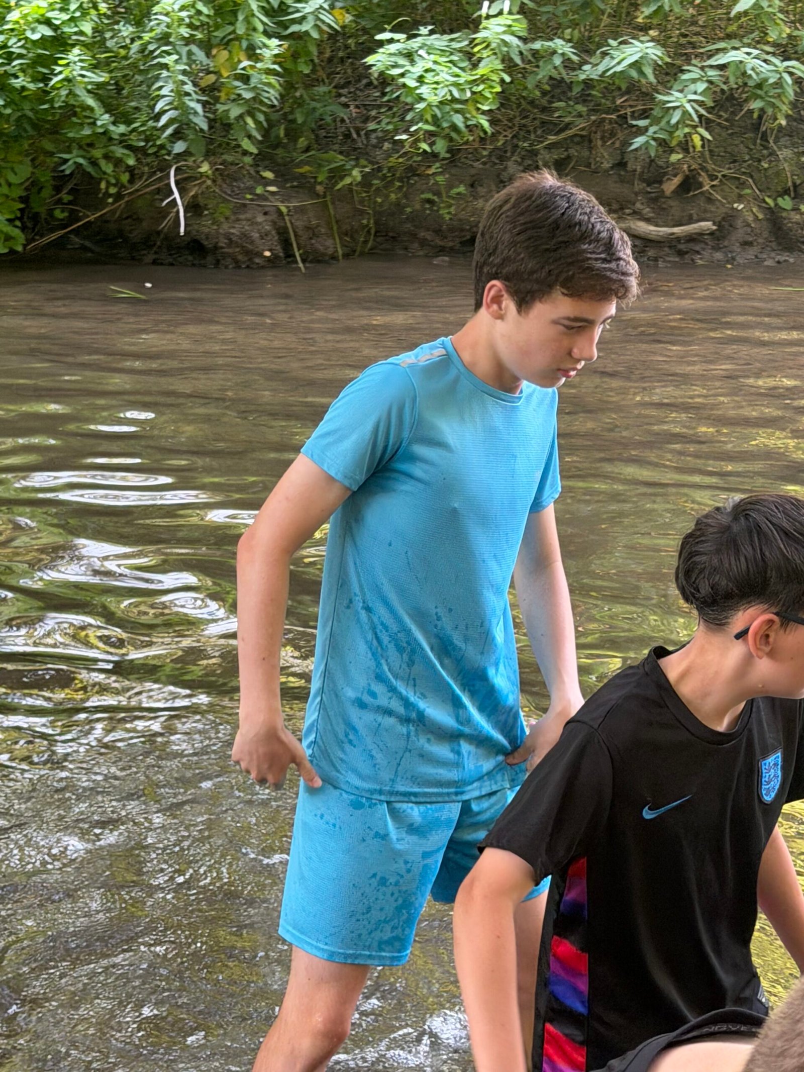 Cooling off at The Belsteads